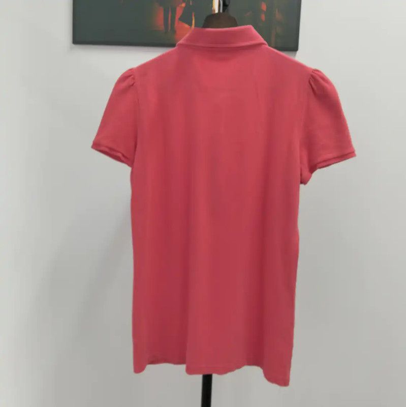 Burberry Burberry Summer Orange Cotton Short Sleeve T-Shirt Size L / US 10 / IT 46 - 2 Thumbnail