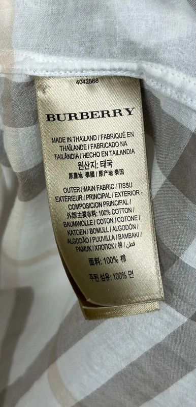 Burberry Burberry Color-Block Cotton Women’s Shirt Size XL / US 12-14 / IT 48-50 - 5 Thumbnail