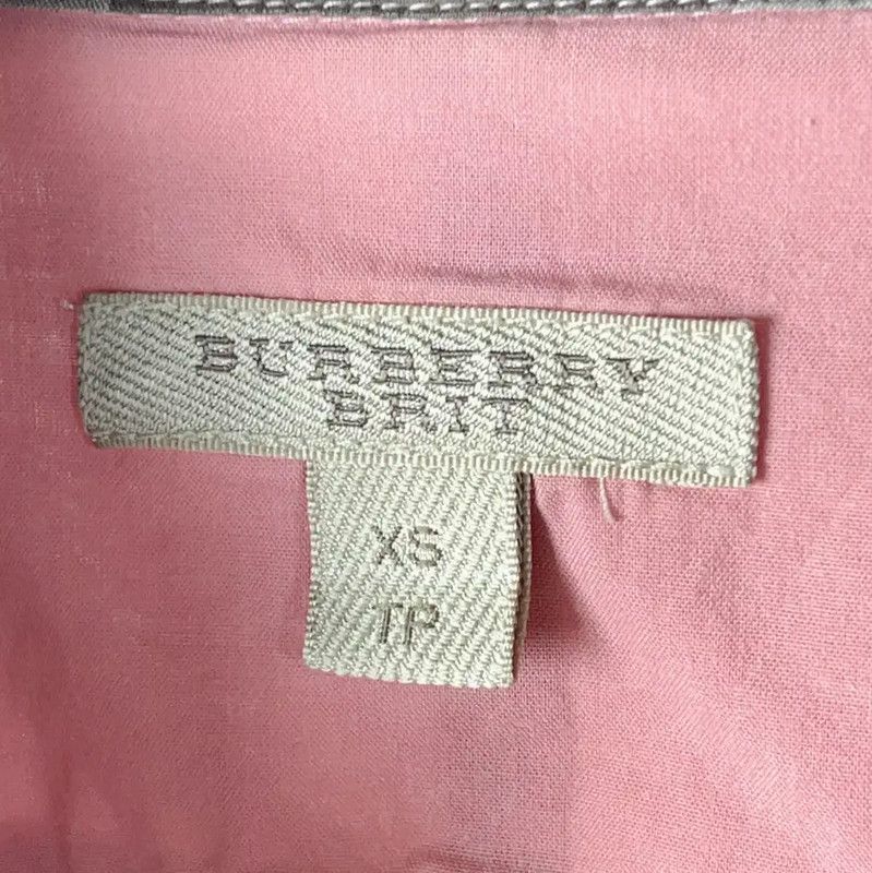 Burberry Burberry Pink Cotton Women's Shirt Size XS / US 0-2 / IT 36-38 - 4 Thumbnail