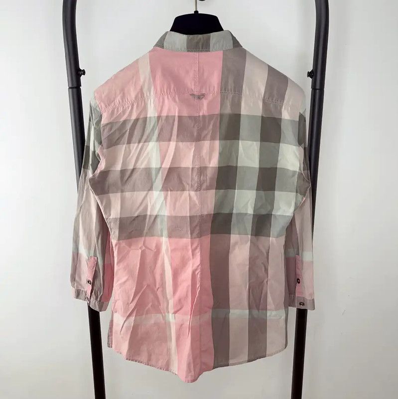 Burberry Burberry Pink Cotton Women's Shirt Size XS / US 0-2 / IT 36-38 - 2 Thumbnail