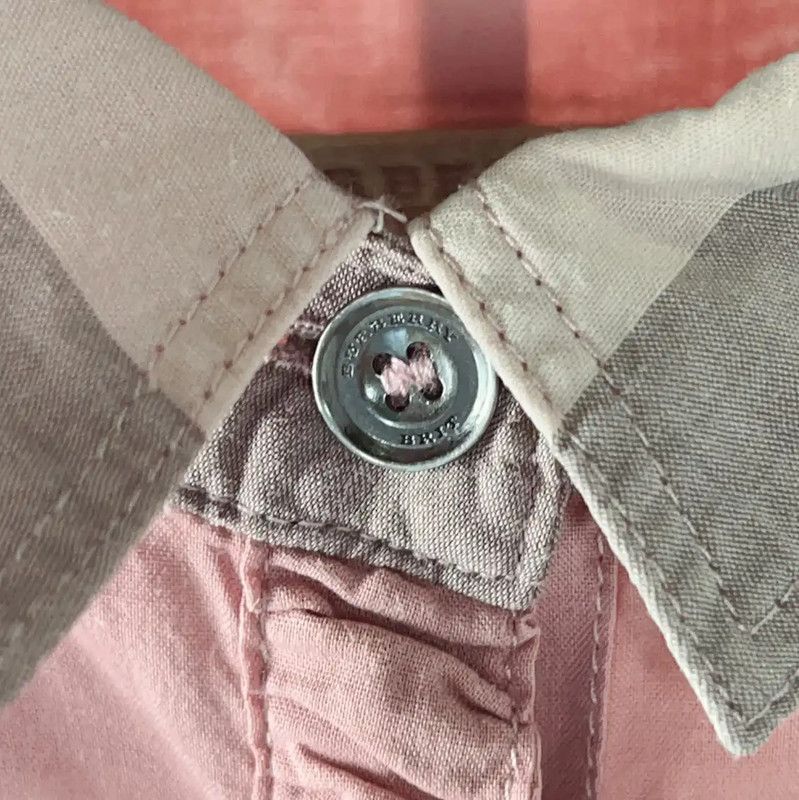 Burberry Burberry Pink Cotton Women's Shirt Size XS / US 0-2 / IT 36-38 - 3 Thumbnail