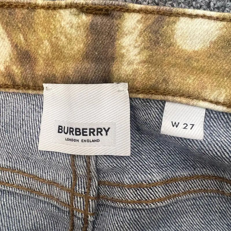 Burberry Burberry Light Blue Denim Women's Jeans Size 23" - 7 Thumbnail