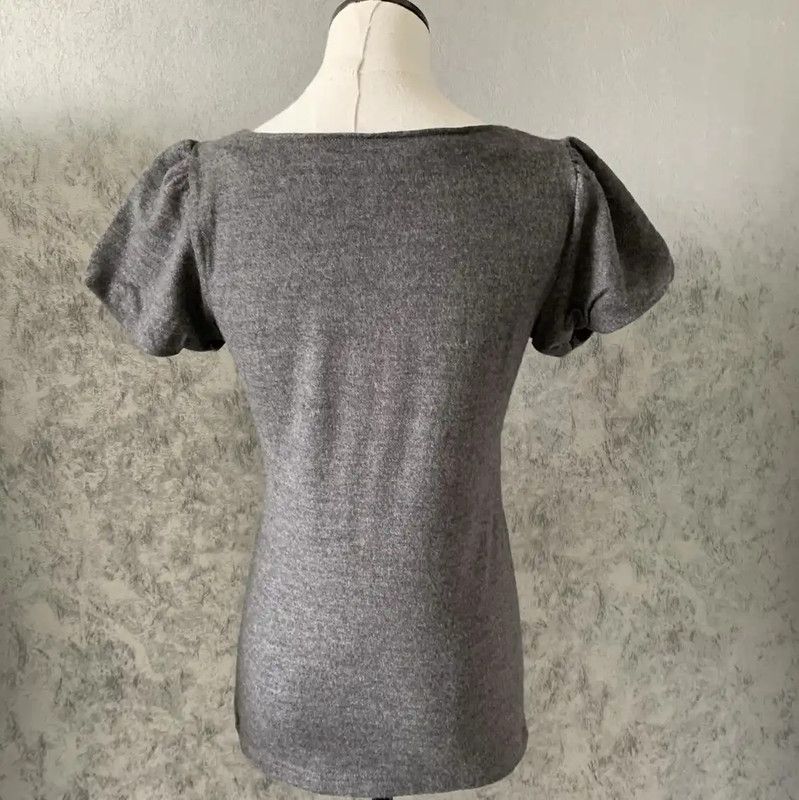 Burberry Burberry Women’s Charcoal Gray Short Sleeve T-Shirt Size M / US 6-8 / IT 42-44 - 10 Thumbnail