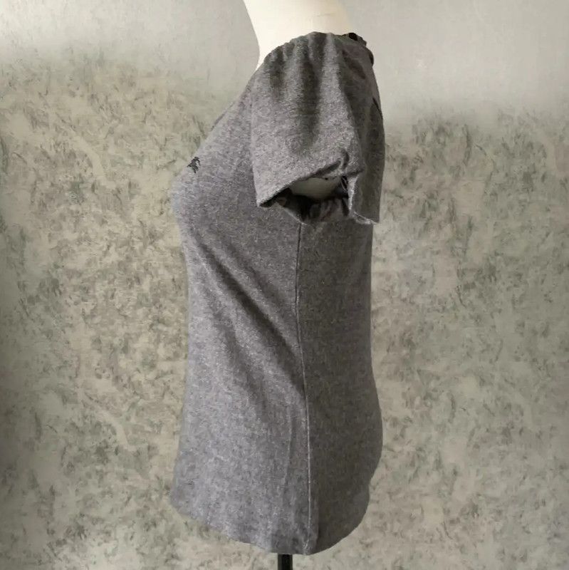 Burberry Burberry Women’s Charcoal Gray Short Sleeve T-Shirt Size M / US 6-8 / IT 42-44 - 9 Thumbnail