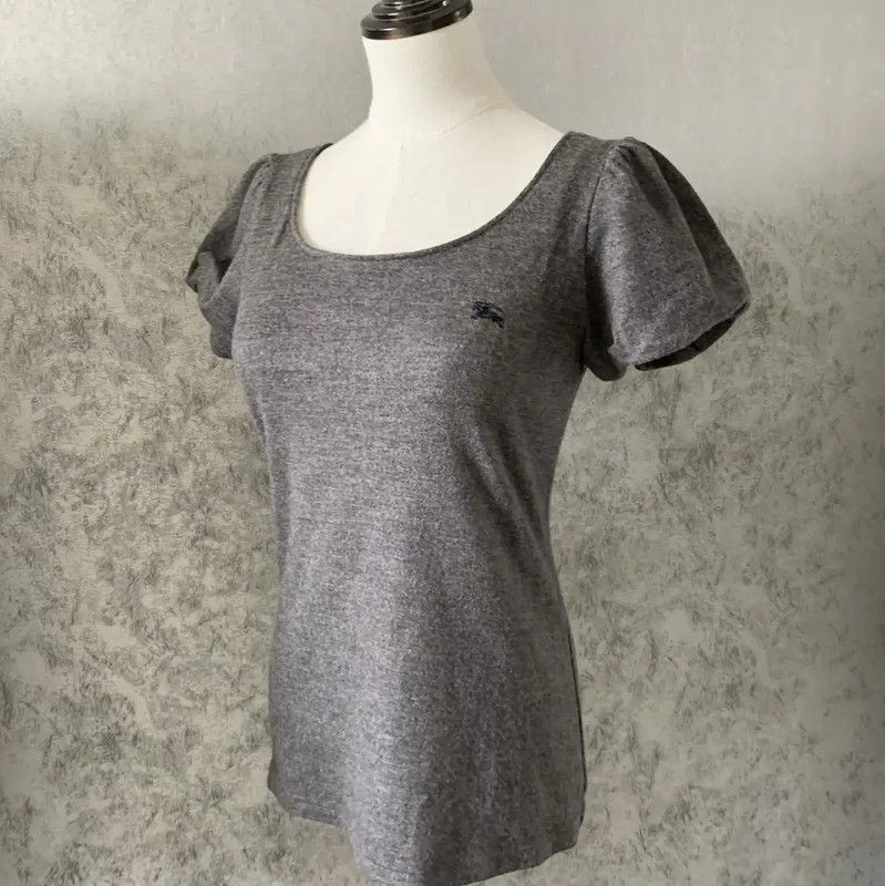 Burberry Burberry Women’s Charcoal Gray Short Sleeve T-Shirt Size M / US 6-8 / IT 42-44 - 7 Thumbnail