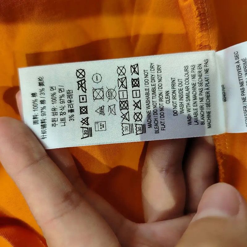Burberry Burberry Orange Cotton Women's T-shirt Size S / US 4 / IT 40 - 6 Thumbnail