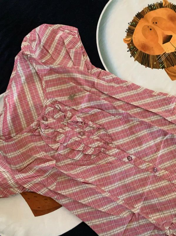 Burberry Burberry Pink Cotton Short Sleeve T-Shirt Size S / US 4 / IT 40 - 3 Thumbnail