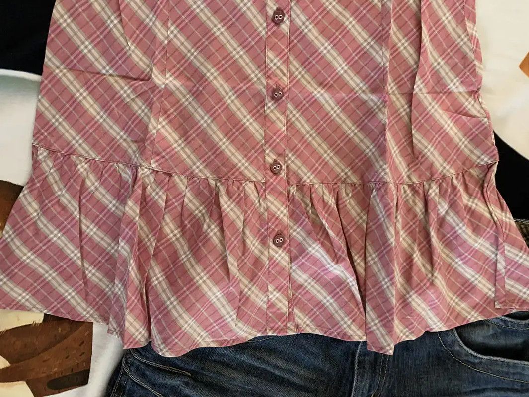 Burberry Burberry Pink Cotton Short Sleeve T-Shirt Size S / US 4 / IT 40 - 4 Thumbnail