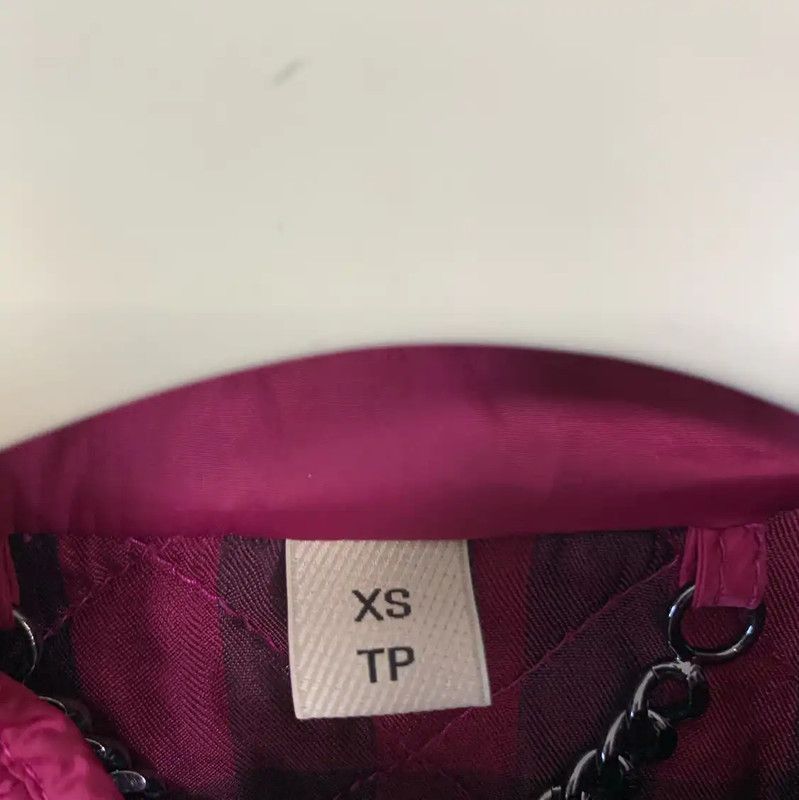 Burberry Burberry Women's Quilted Pink Jacket Size ONE SIZE - 5 Thumbnail