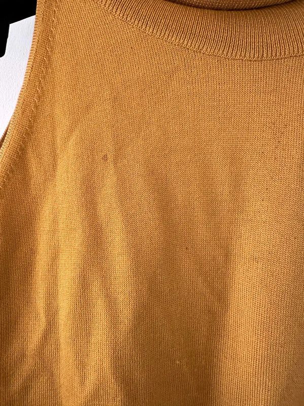 Burberry Burberry Yellow Knit Top for Women Size L / US 10 / IT 46 - 7 Thumbnail