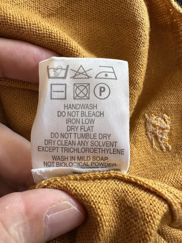 Burberry Burberry Yellow Knit Top for Women Size L / US 10 / IT 46 - 5 Thumbnail