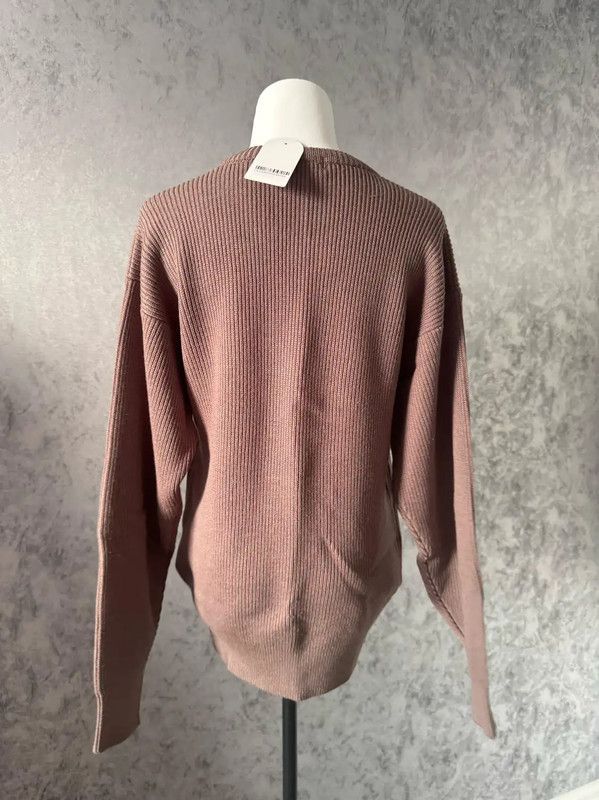 Burberry Burberry Brown Green Wool Long Sleeve Sweater Size M / US 6-8 / IT 42-44 - 4 Thumbnail