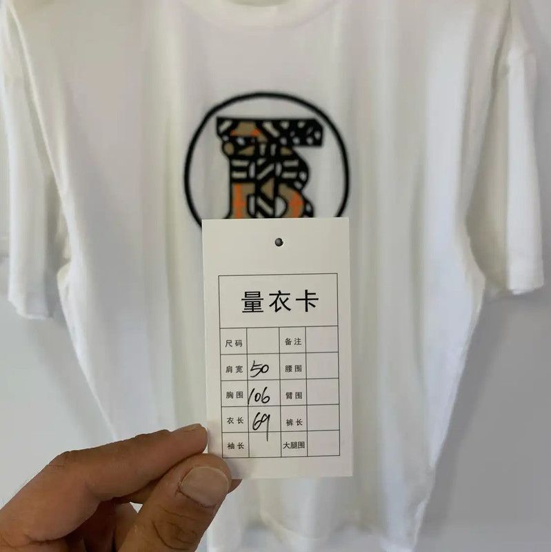 Burberry Burberry White Graphic Print Women's T-Shirt Size XS / US 0-2 / IT 36-38 - 6 Thumbnail