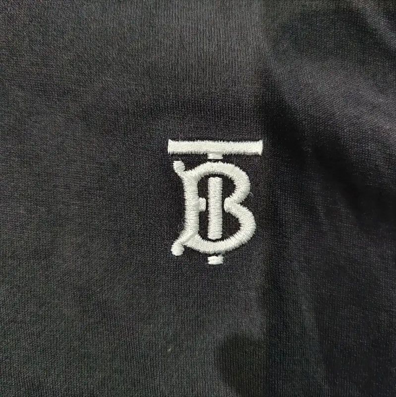 Burberry Burberry Black Cotton Women's T-Shirt Size L / US 10 / IT 46 - 3 Thumbnail
