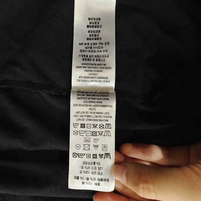 Burberry Burberry Black Cotton Women's T-Shirt Size L / US 10 / IT 46 - 6 Thumbnail