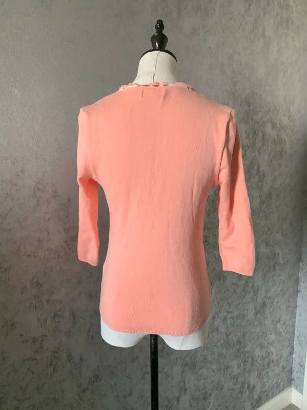 Burberry Burberry Pink Cotton Long Cardigan for Women Size M / US 6-8 / IT 42-44 - 4 Thumbnail