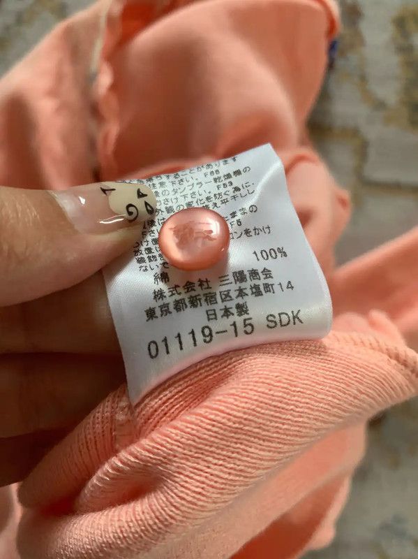 Burberry Burberry Pink Cotton Long Cardigan for Women Size M / US 6-8 / IT 42-44 - 6 Thumbnail