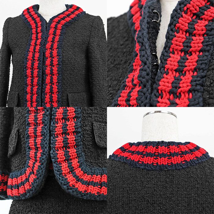 Gucci Gucci Gucci Tweed Knit Setup Others Suits DUTY FREE for USA Size ONE SIZE - 4 Thumbnail