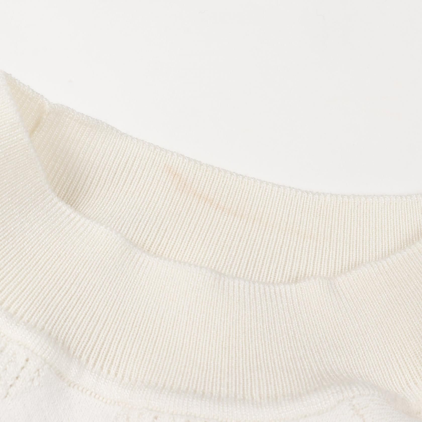 Hermes Hermes Hermes Parfleur Remix Silk Rayon Cotton Knitwear Cotton Tops DUTY FREE for USA Size ONE SIZE - 5 Thumbnail