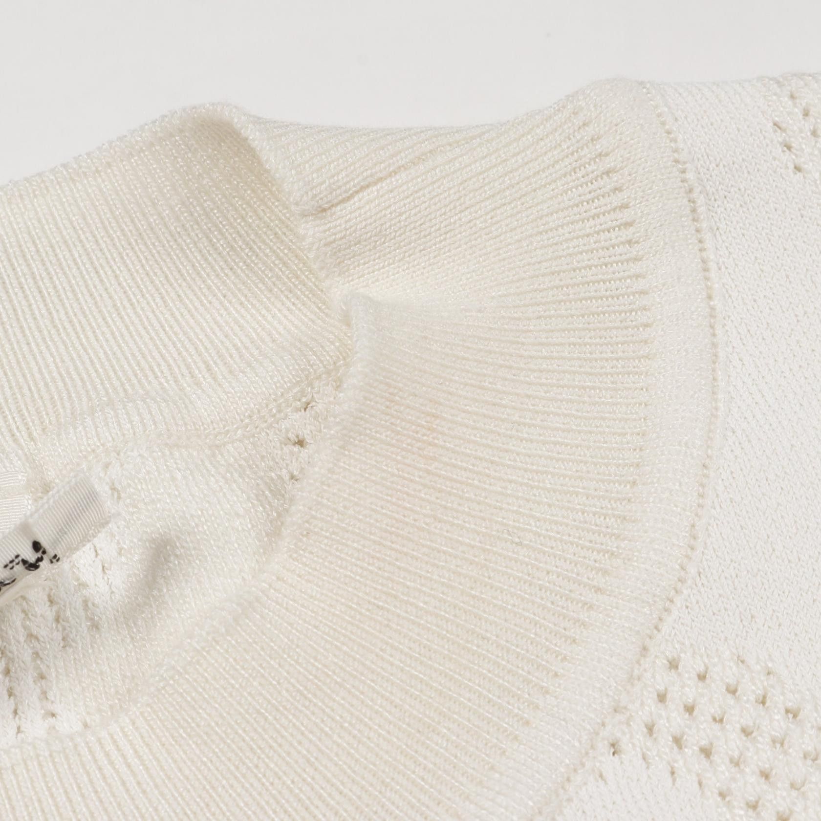 Hermes Hermes Hermes Parfleur Remix Silk Rayon Cotton Knitwear Cotton Tops DUTY FREE for USA Size ONE SIZE - 6 Thumbnail