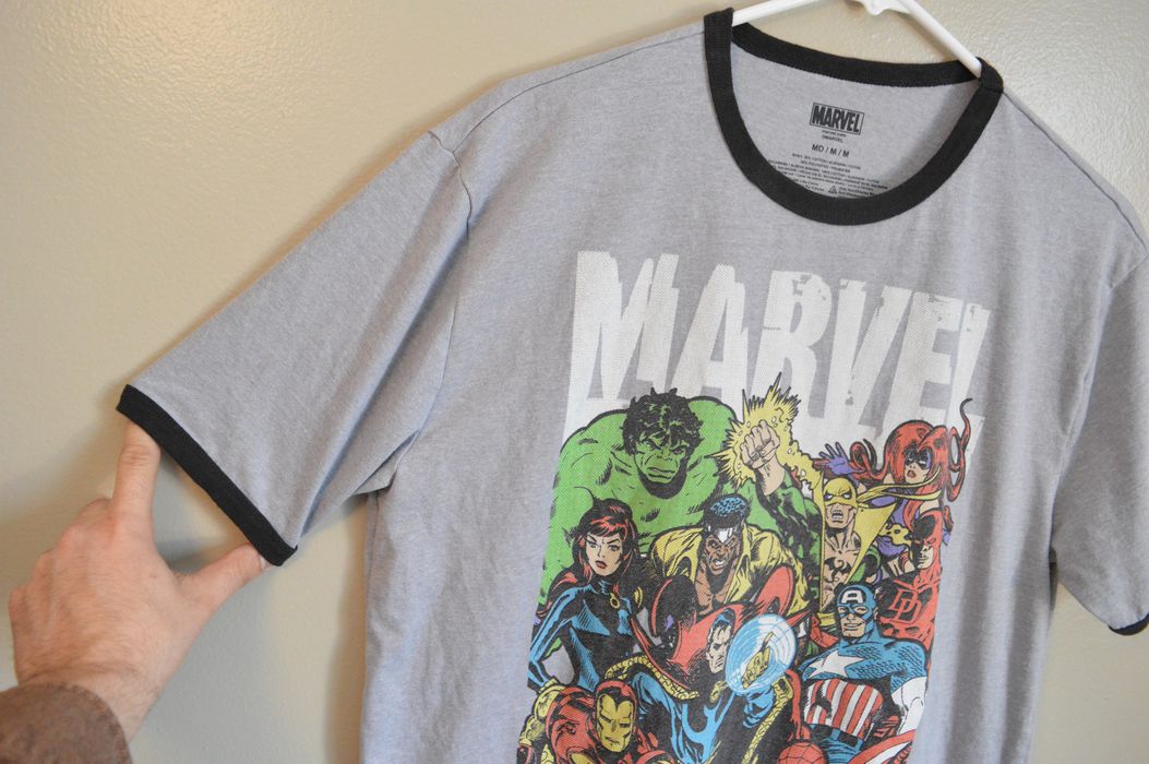 Marvel Comics Marvel Superhero Ringer Tee Movie Comics Spiderman | Grailed