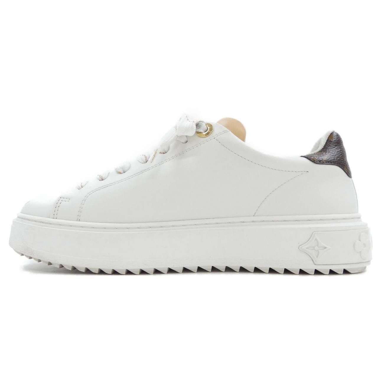 Louis Vuitton Louis Vuitton Louis Vuitton Time Out Line Sneakers Leather Shoes DUTY FREE for USA Size ONE SIZE - 2 Thumbnail