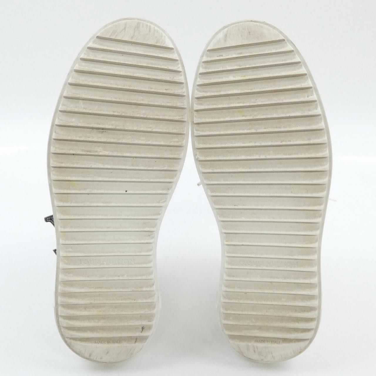 Louis Vuitton Louis Vuitton Louis Vuitton Time Out Line Sneakers Leather Shoes DUTY FREE for USA Size ONE SIZE - 4 Thumbnail