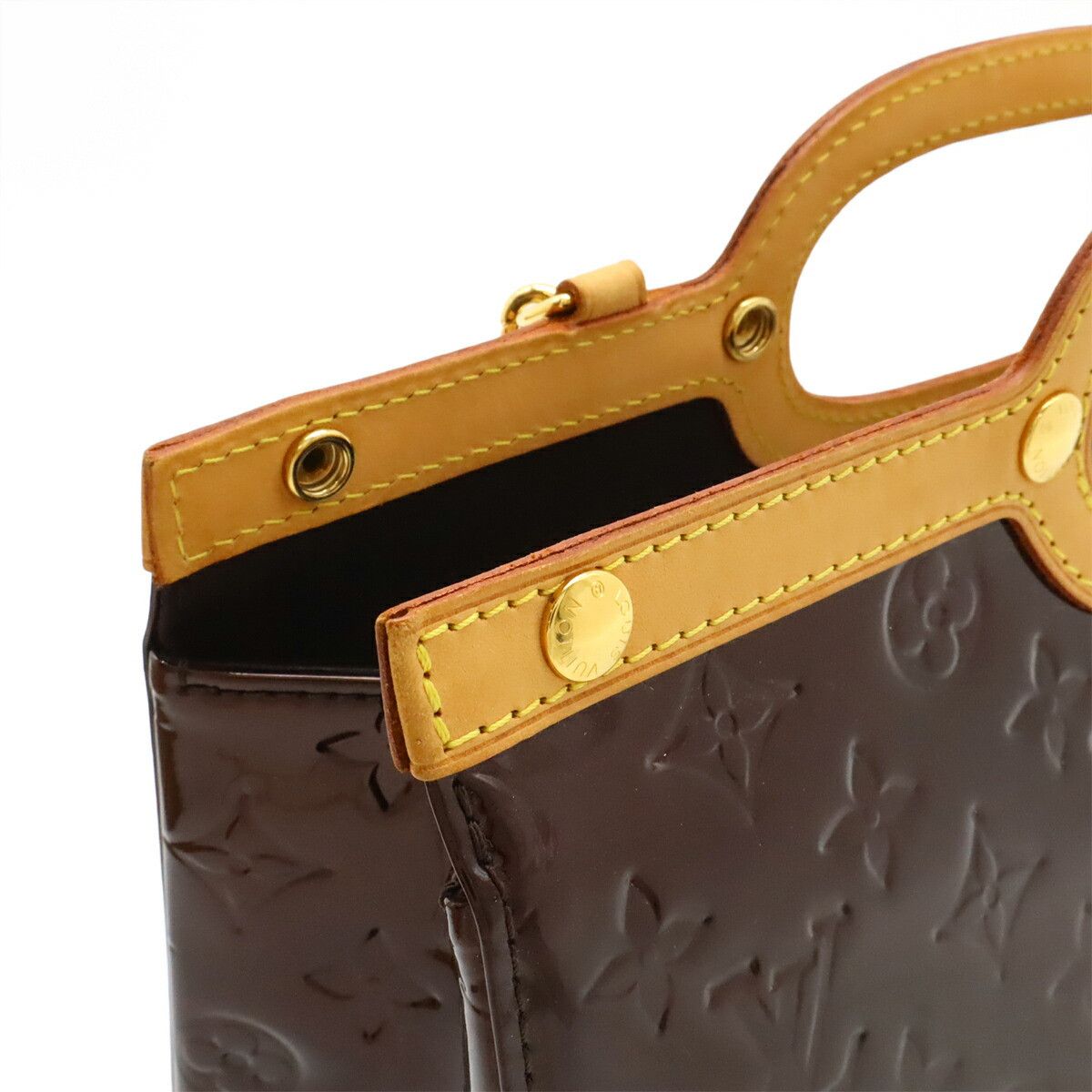 Louis Vuitton Louis Vuitton Louis Vuitton Roxbury Drive Monogram Vernis 2way Bag Enamel Shoulder Bag M91995 DUTY FREE for USA Size ONE SIZE - 4 Thumbnail