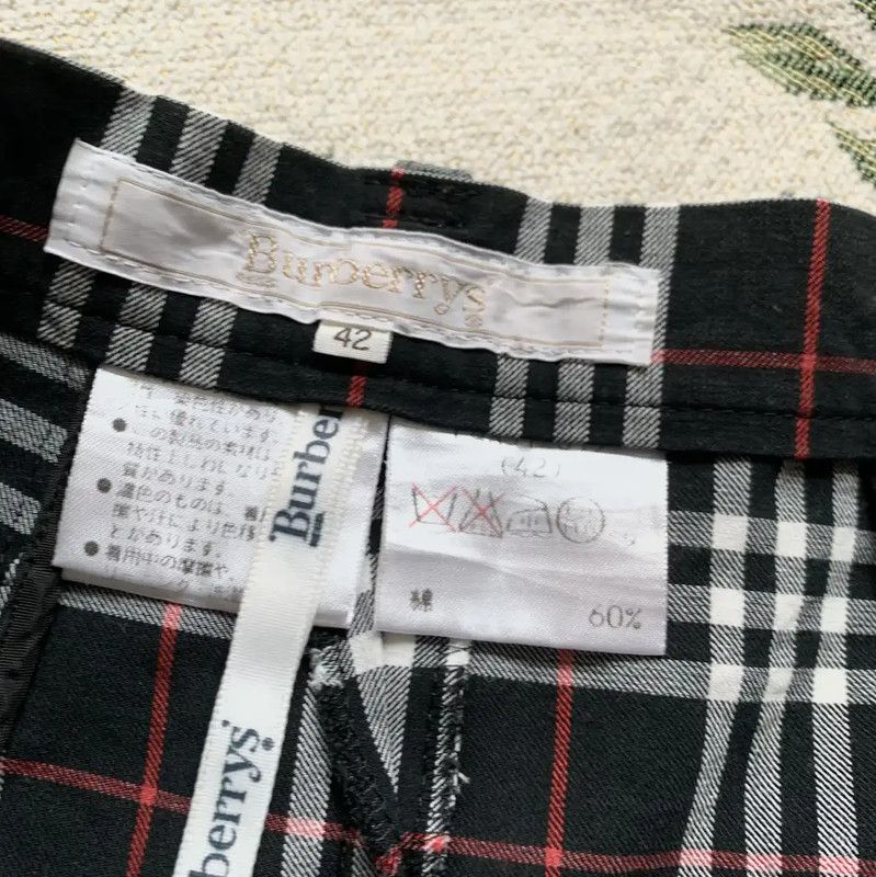 Burberry Burberry Colorful Cotton Check Relaxed Pants Size 32" / US 10 / IT 46 - 7 Thumbnail