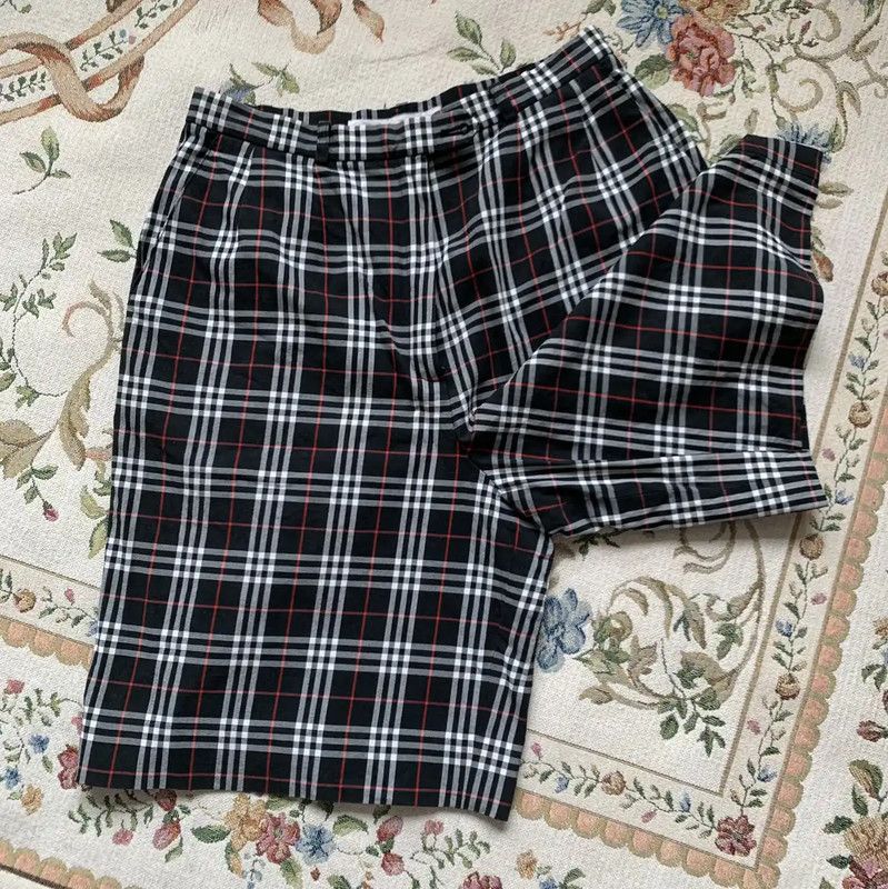 Burberry Burberry Colorful Cotton Check Relaxed Pants Size 32" / US 10 / IT 46 - 4 Thumbnail