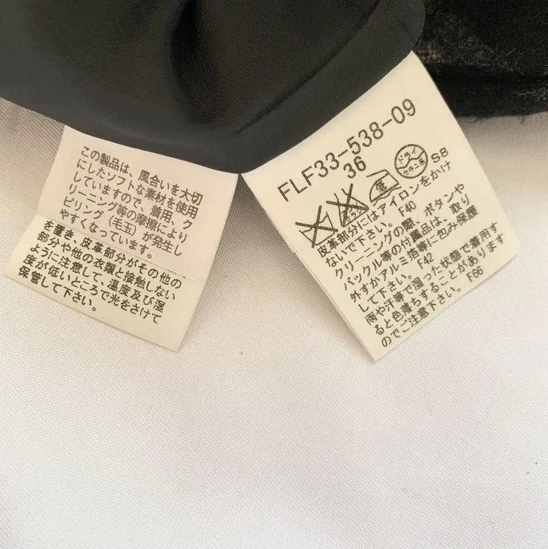 Burberry Burberry Black Pleated Wool Skirt Size 23" - 5 Thumbnail
