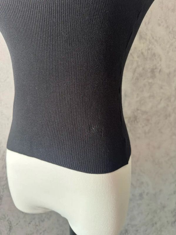 Burberry Burberry Black Cotton Women's T-shirt Size M / US 6-8 / IT 42-44 - 5 Thumbnail