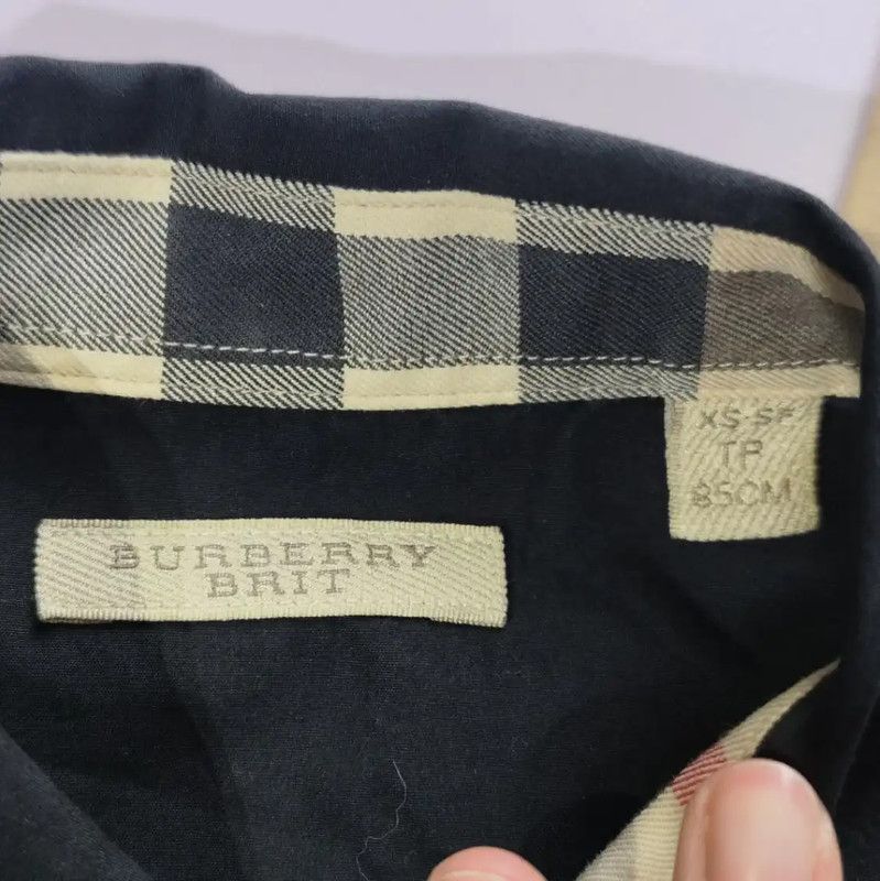Burberry Burberry Women's Black Cotton Shirt XS Size XS / US 0-2 / IT 36-38 - 4 Thumbnail
