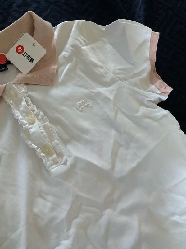 Burberry Burberry White Cotton Slim-Fit Women's Top Size S / US 4 / IT 40 - 3 Thumbnail
