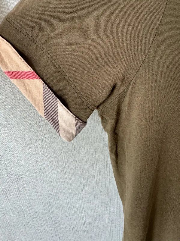 Burberry Burberry Summer Green Cotton Logo T-Shirt Size M / US 6-8 / IT 42-44 - 4 Thumbnail