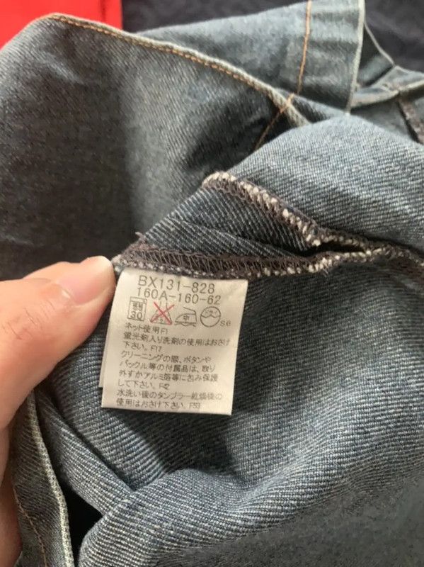 Burberry Burberry Blue Cotton A-Line Skirt for Women Size 22" - 6 Thumbnail