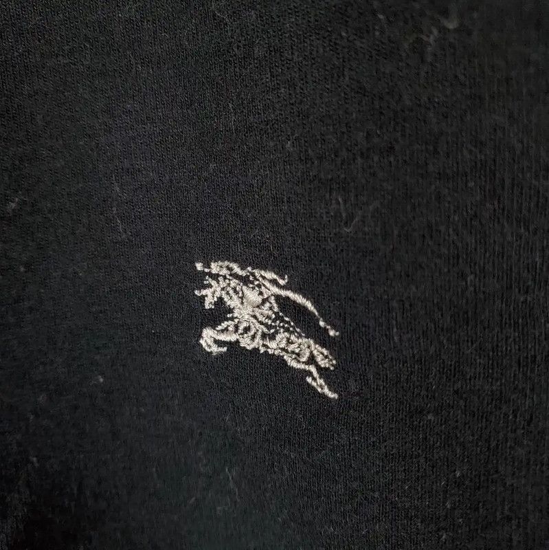 Burberry Burberry Black Cotton Logo Top for Summer Size S / US 4 / IT 40 - 6 Thumbnail