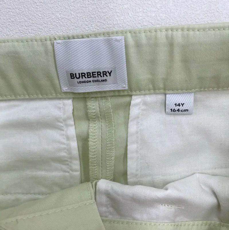 Burberry Burberry Green Cotton Women's Shorts Size 38" / US 16 / IT 52 - 4 Thumbnail