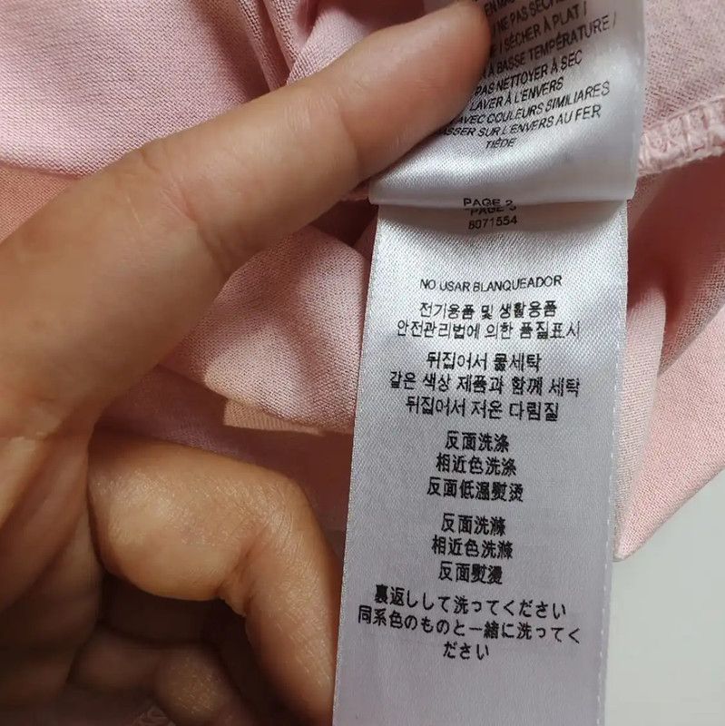 Burberry Burberry Pink Cotton Women's T-Shirt Size XS / US 0-2 / IT 36-38 - 7 Thumbnail