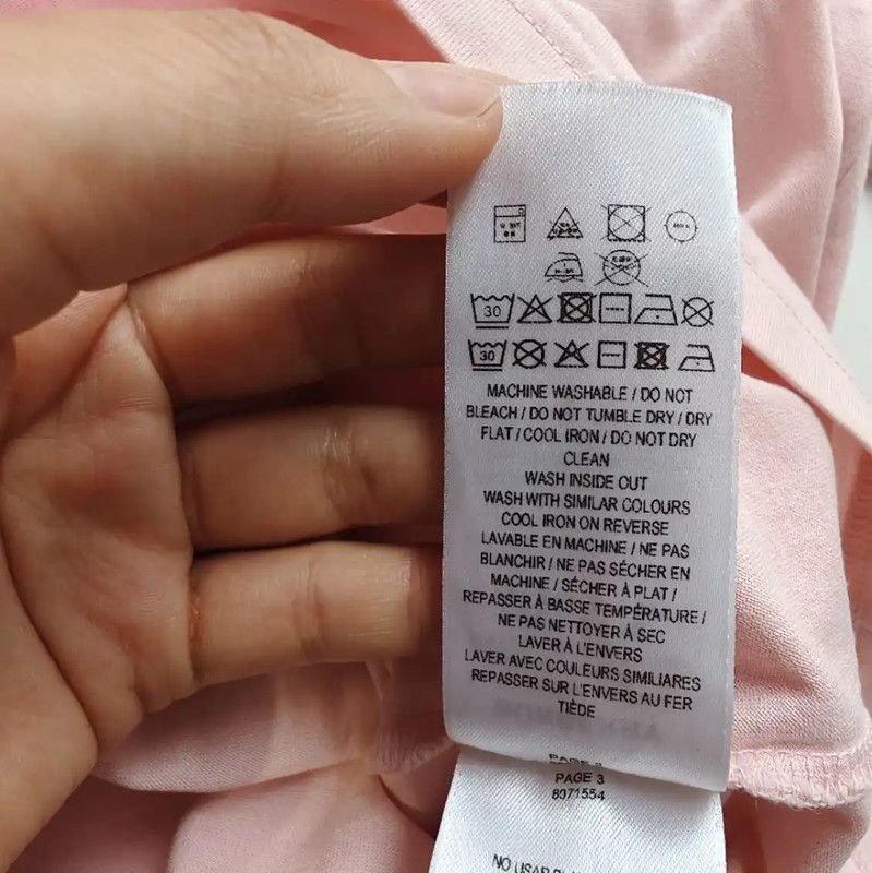 Burberry Burberry Pink Cotton Women's T-Shirt Size XS / US 0-2 / IT 36-38 - 6 Thumbnail