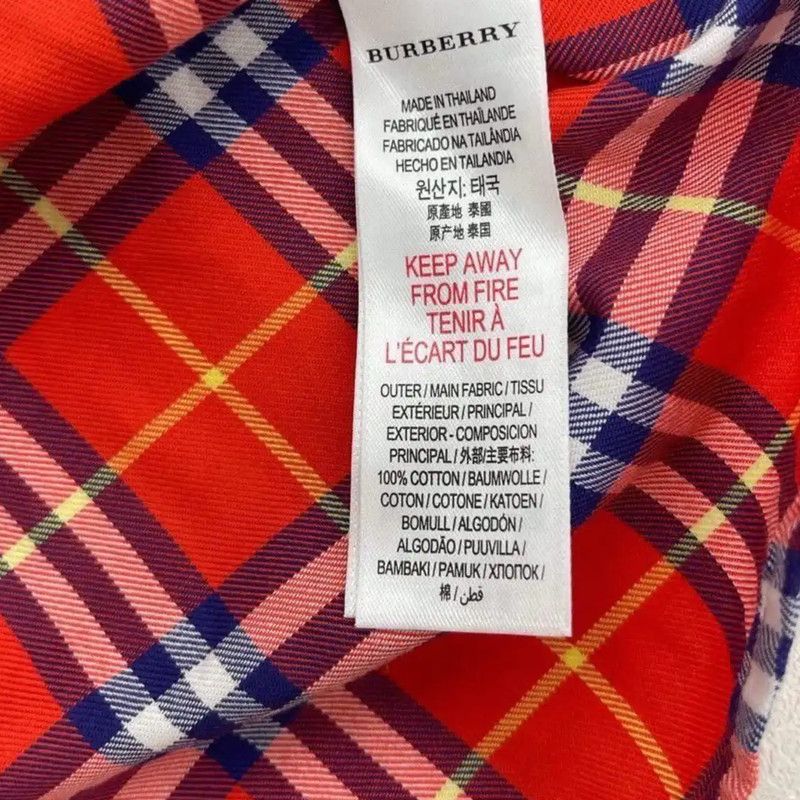 Burberry Burberry Color Block Cotton Women's Shirt Size S / US 4 / IT 40 - 5 Thumbnail