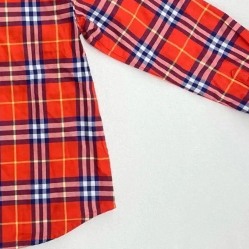 Burberry Burberry Color Block Cotton Women's Shirt Size S / US 4 / IT 40 - 3 Thumbnail