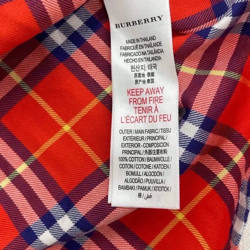 Burberry Burberry Color Block Cotton Women's Shirt Size S / US 4 / IT 40 - 5 Thumbnail