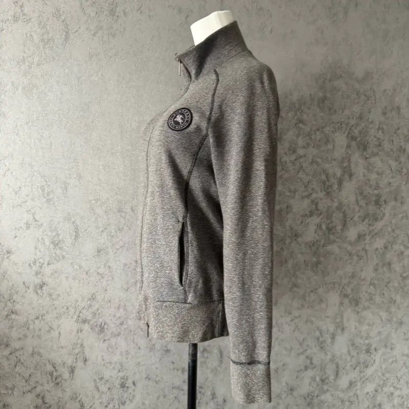 Burberry Burberry Gray Cotton Long Sleeve Hoodie Size M / US 6-8 / IT 42-44 - 4 Thumbnail