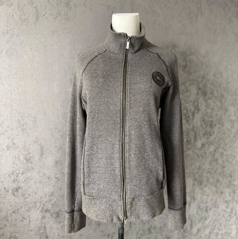 Burberry Burberry Gray Cotton Long Sleeve Hoodie Size M / US 6-8 / IT 42-44 - 2 Thumbnail