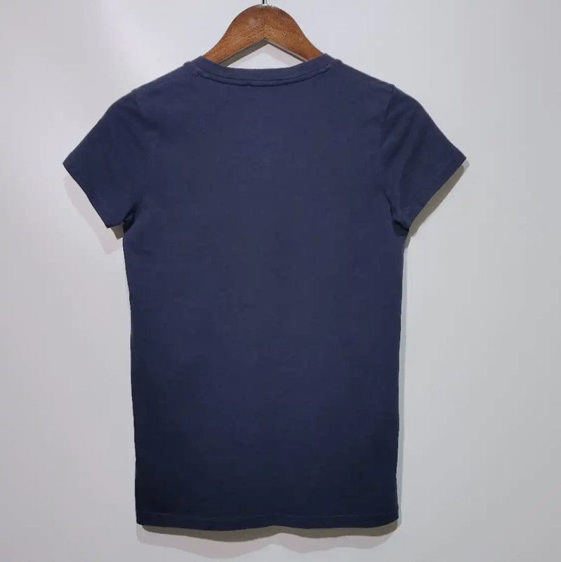 Burberry Burberry Navy Cotton Women's T-Shirt Size XXS / US 00 / IT 34 - 2 Thumbnail