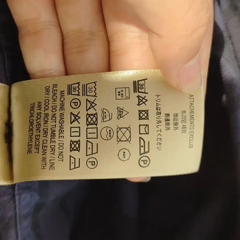 Burberry Burberry Navy Cotton Women's Shirt Size M / US 6-8 / IT 42-44 - 6 Thumbnail
