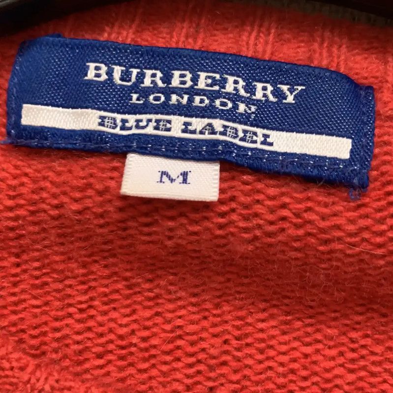 Burberry Burberry Red Wool Cardigan for Women Size M / US 6-8 / IT 42-44 - 6 Thumbnail