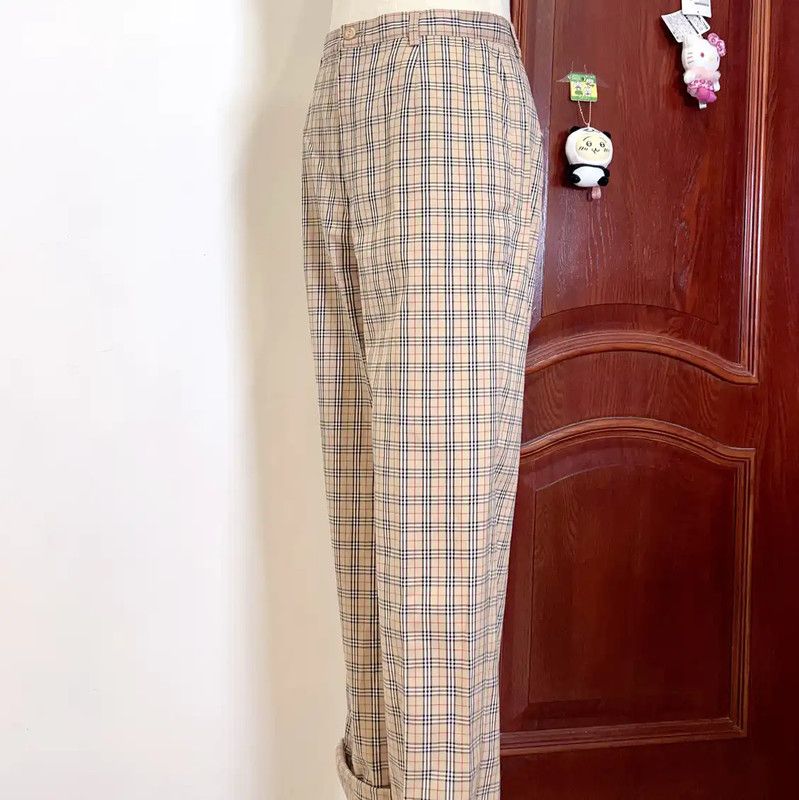 Burberry Burberry Women's Yellow Cotton Blend Casual Pants Size 23" - 4 Thumbnail