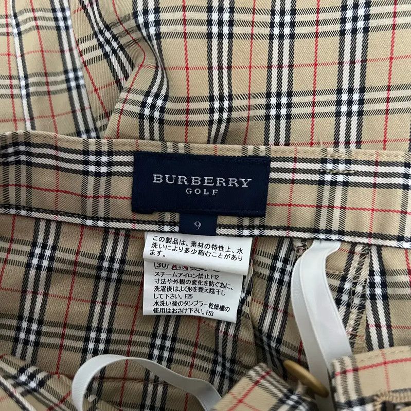 Burberry Burberry Women's Yellow Cotton Blend Casual Pants Size 23" - 5 Thumbnail